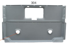 8200-617214,紅巖新金剛平頂內(nèi)飾后節(jié)長,丹陽市華耀佳誠汽車零部件有限公司