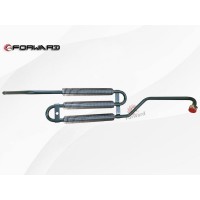 SHACMAN F3000  行駛轉(zhuǎn)向系統(tǒng) DZ97319470230  回油散熱鋼管總成