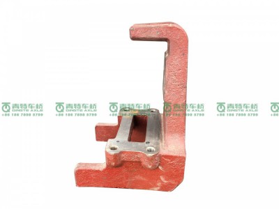 山東凱路青特車橋QT459S964-2912462_D.A_中橋右鋼板彈簧座QT440SH雙橋